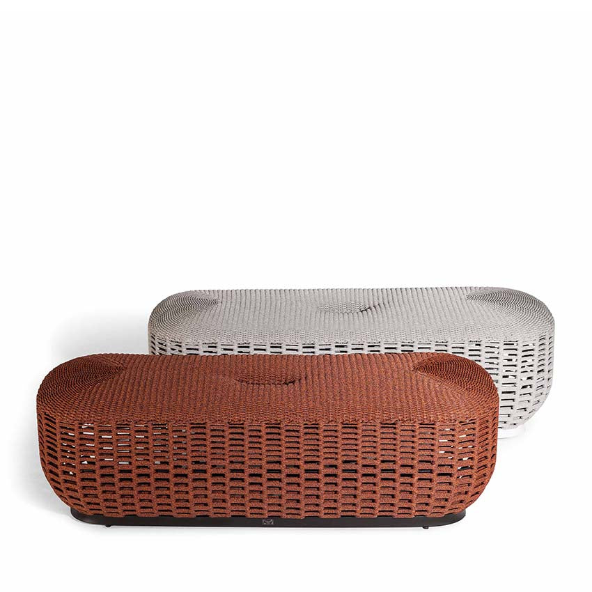 Leplì Outdoor Ottoman 121X45Cm