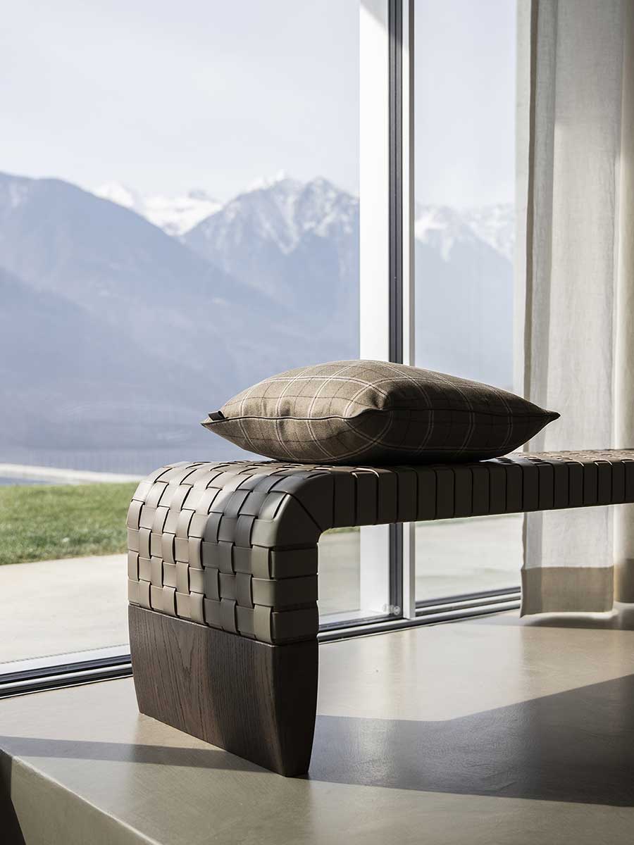 poltrona frau brera bench