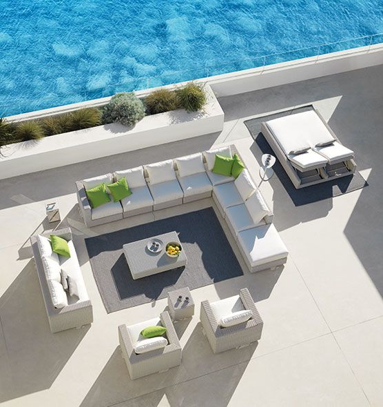 Cube Double Sunbed