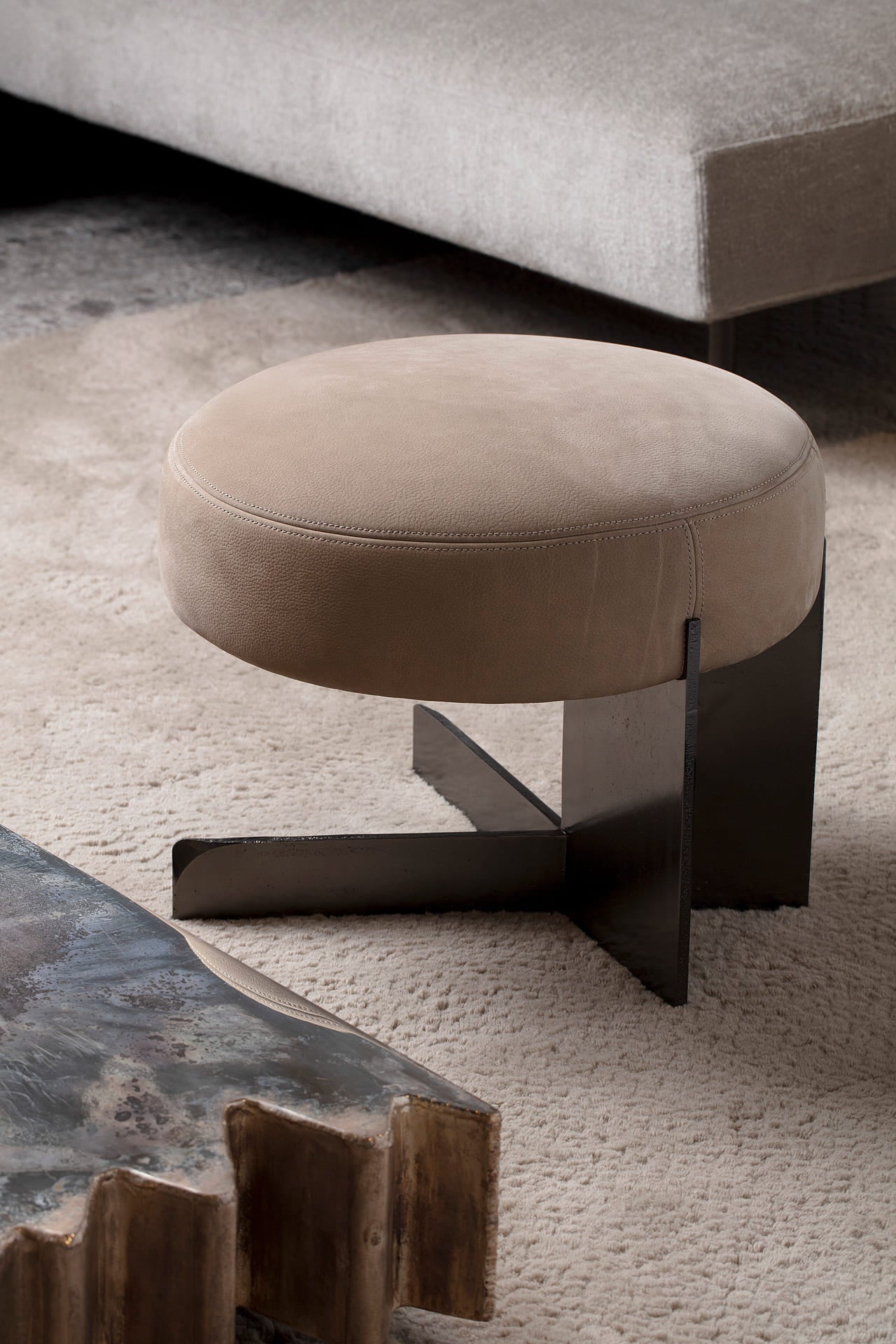 Tambourine Ottoman