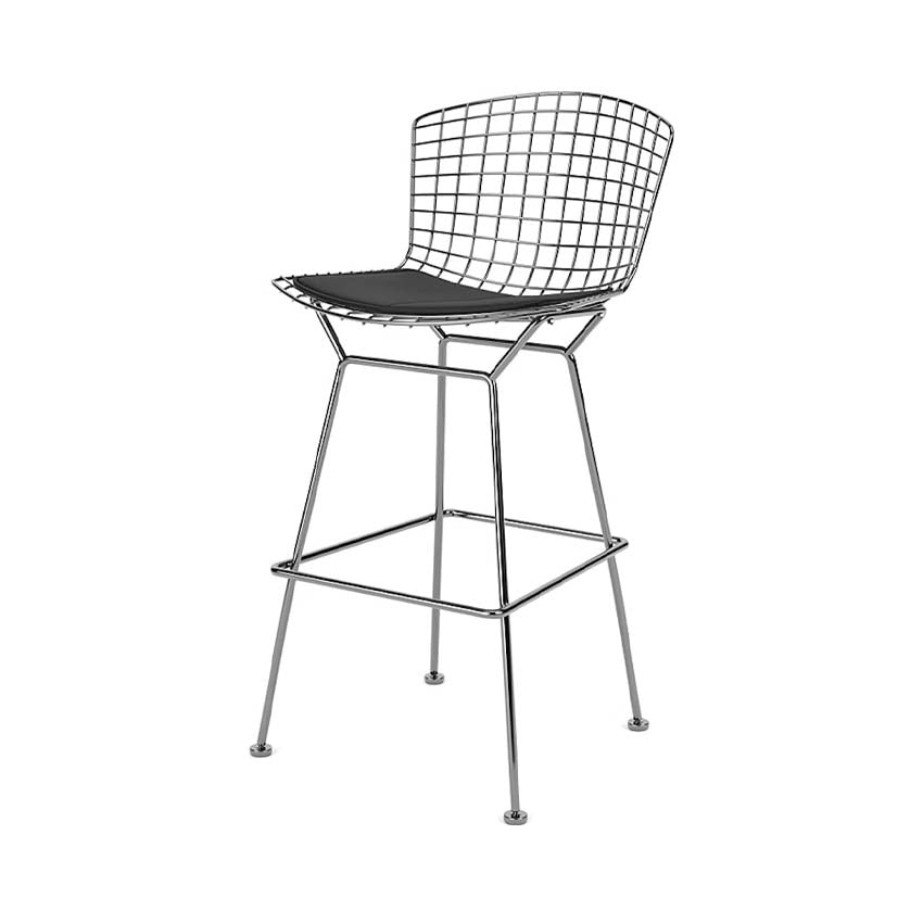 Bertoia Bar Stool W. Seat Pad