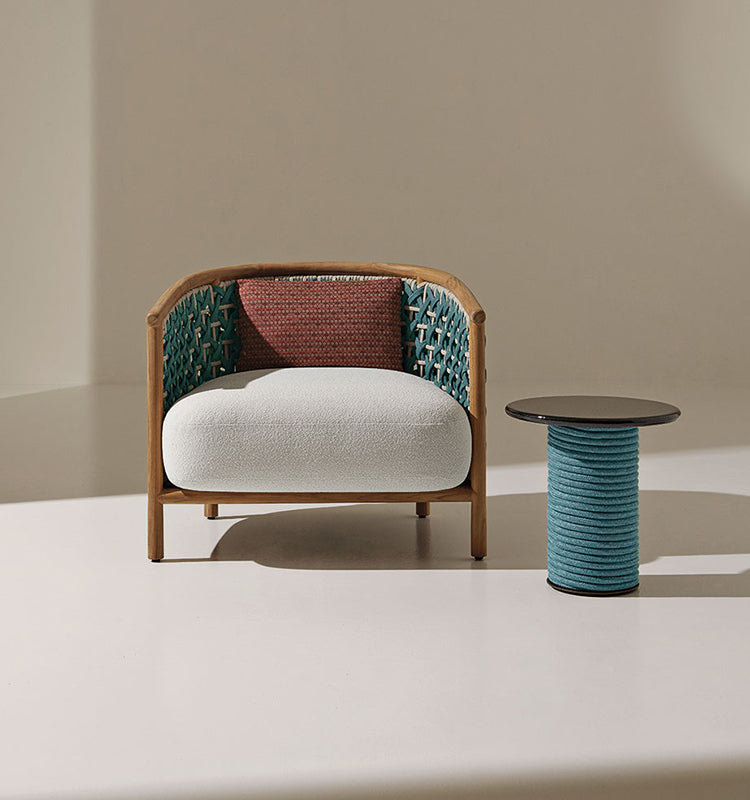 Patio Coffee Table Ø42 H43 Cm