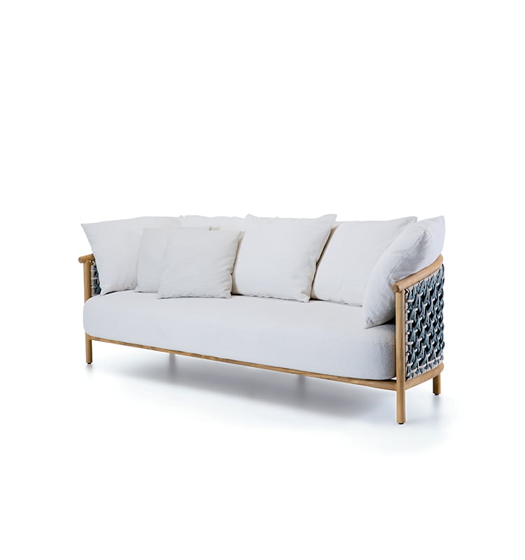 Patio 3 Seater Sofa