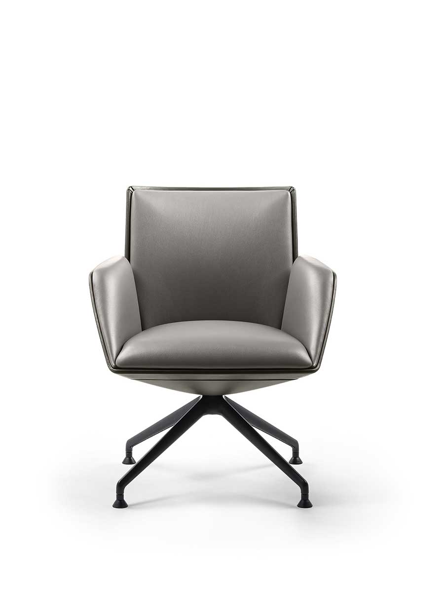 poltrona frau cercle visitor chair