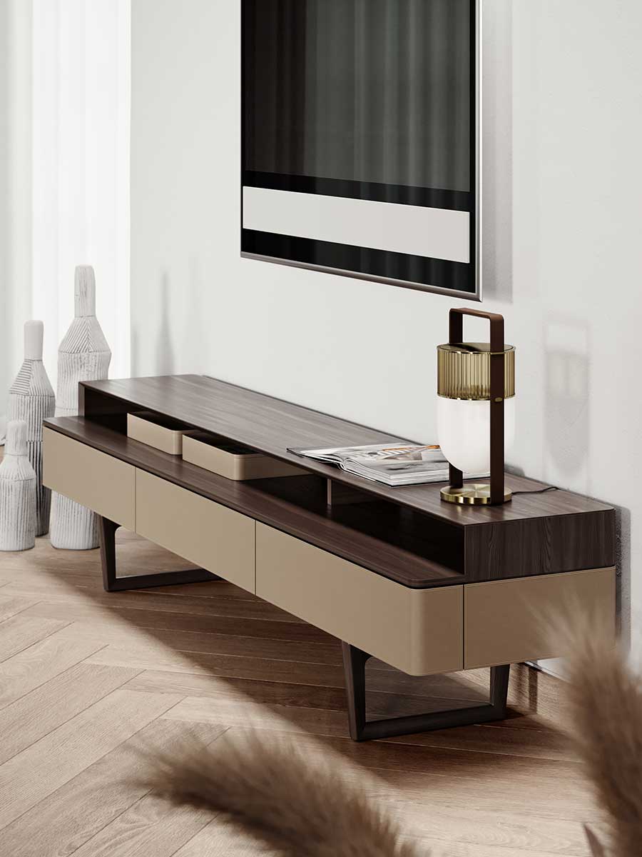 poltrona frau fidelio multimedia cabinet