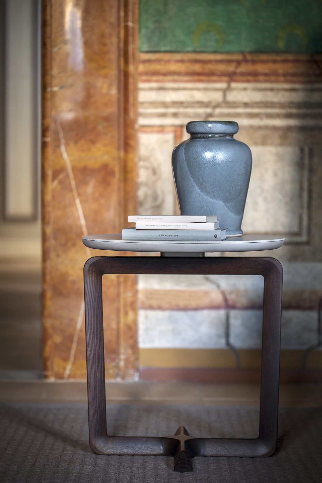 poltrona frau fidelio round d45 h49 small table