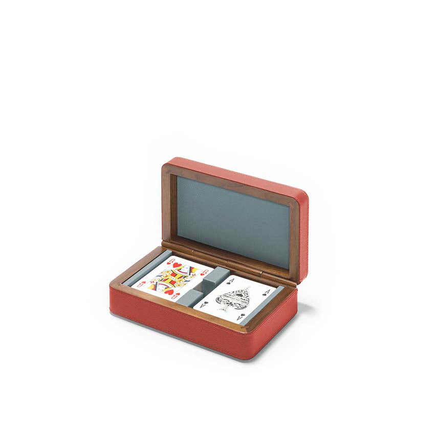 Games collection | Cards wooden box