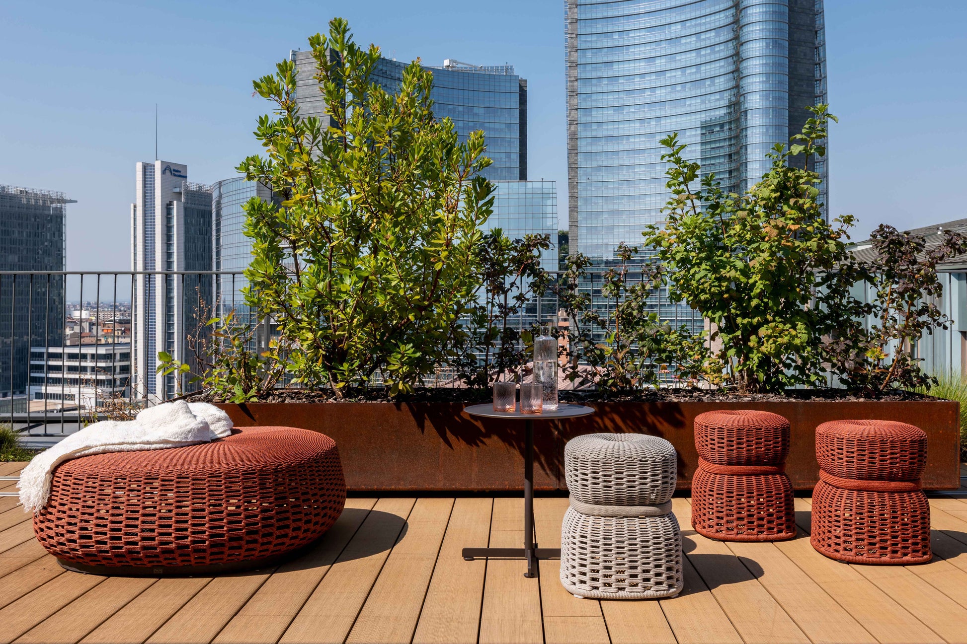 Leplì Outdoor Ottoman 39X39Cm