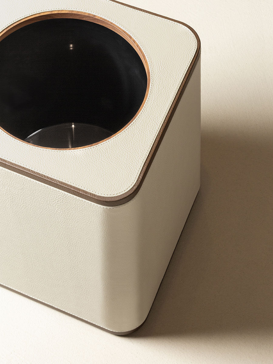 poltrona frau office wastepaper bin