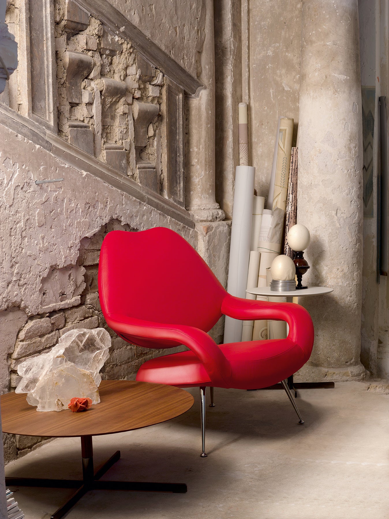 poltrona frau du 55 armchair