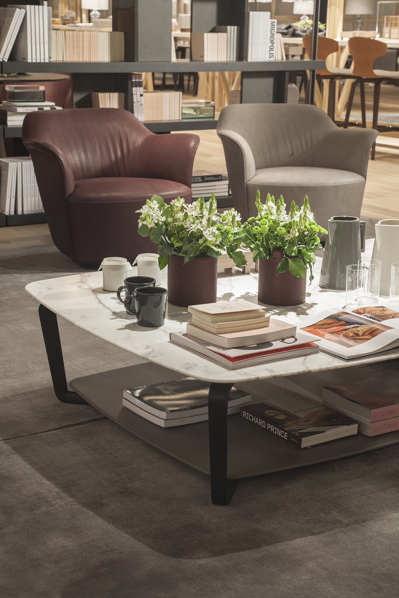 Fiorile Small Table With Dual Shelf