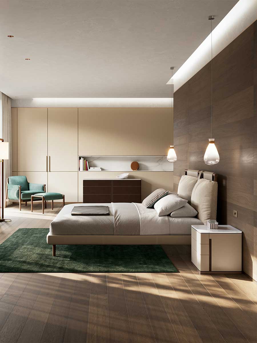 poltrona frau times bed