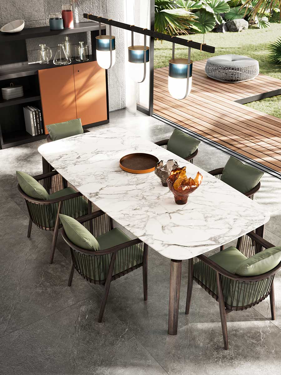 poltrona frau xi suspension lamp