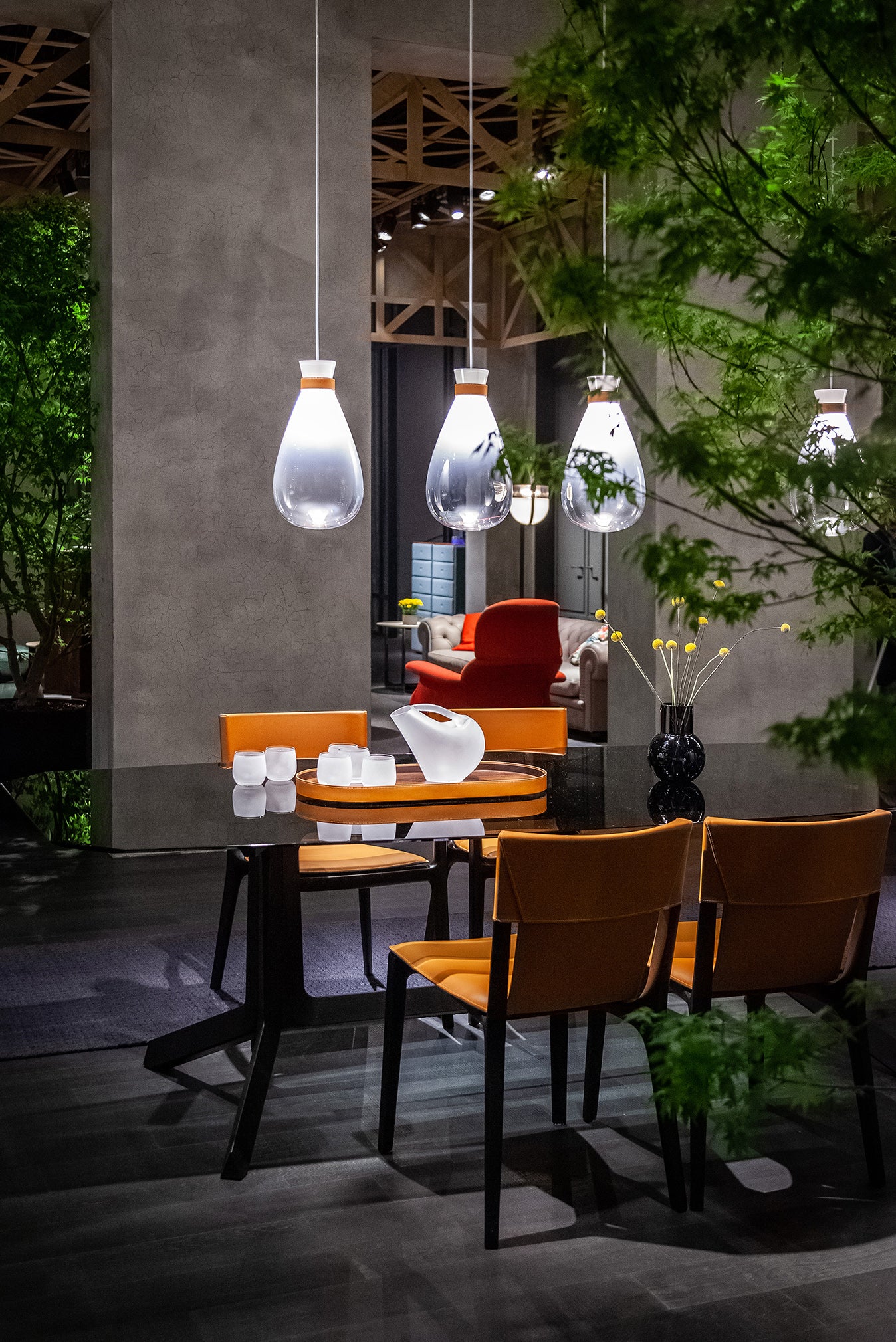 poltrona frau soffi lamp linear composition