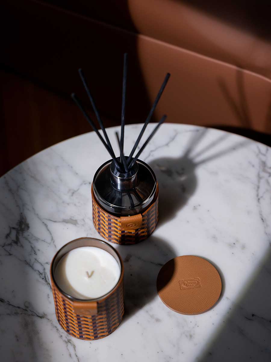 poltrona frau weavers home fragrance candle