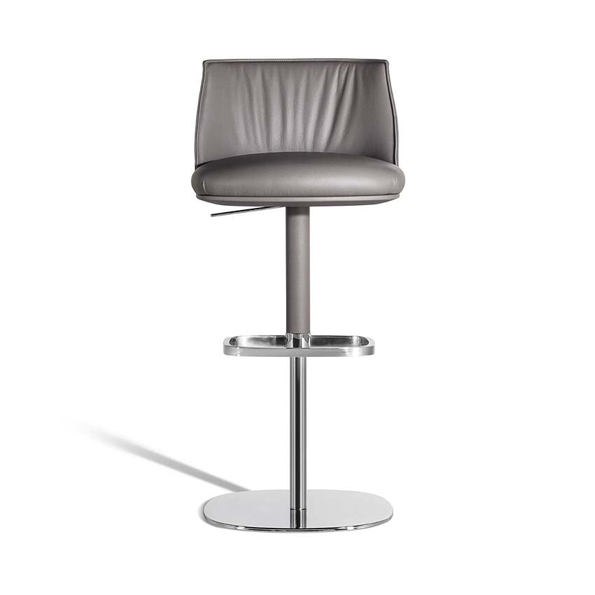 Archibald Stool With Steel Base