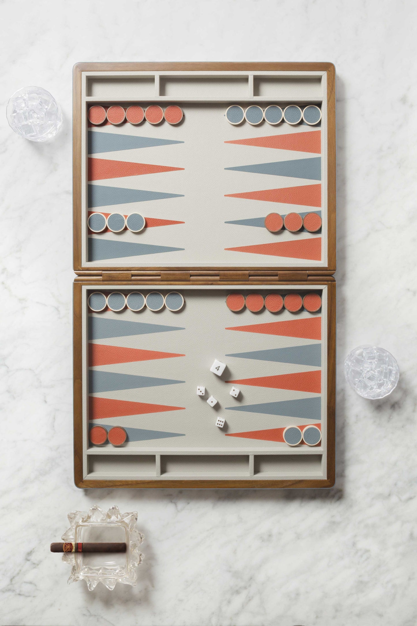 poltrona frau games backgammon
