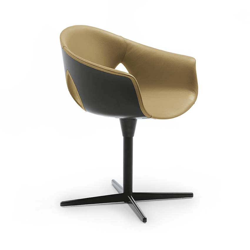 Ginger Ale Small Armchair With Column