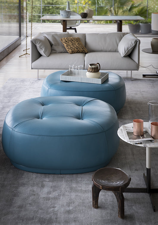 poltrona frau lepli 106x106 ottoman