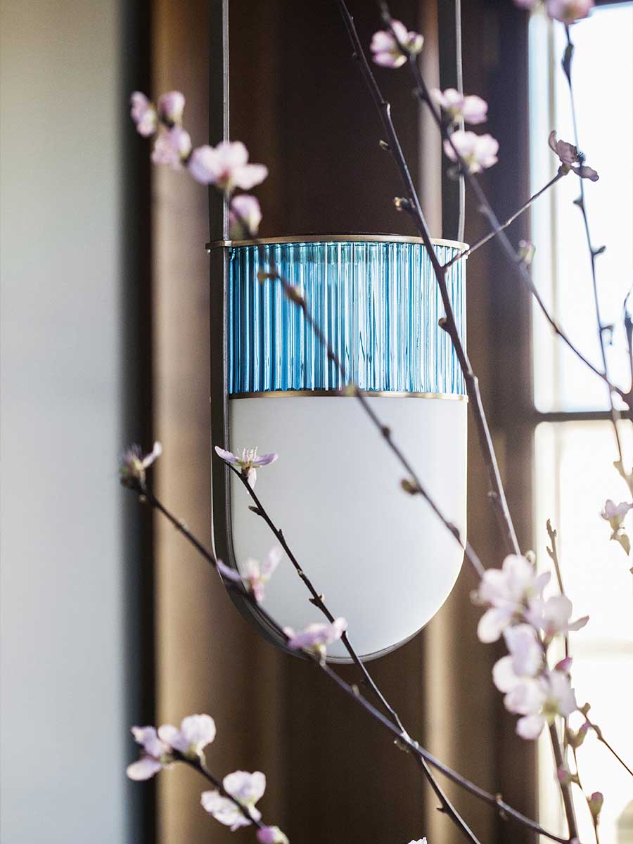 poltrona frau xi suspension lamp