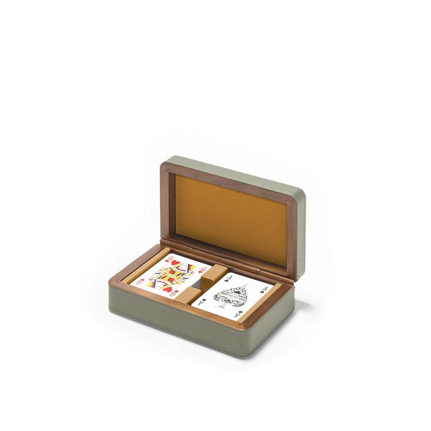 Games collection | Cards wooden box
