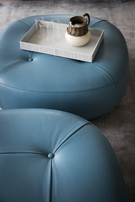 poltrona frau lepli 106x106 ottoman