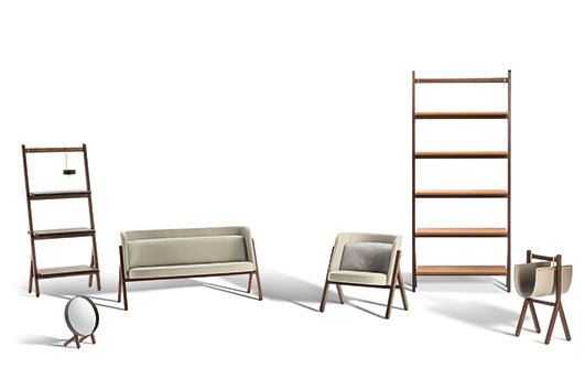 poltrona frau ren magazine rack