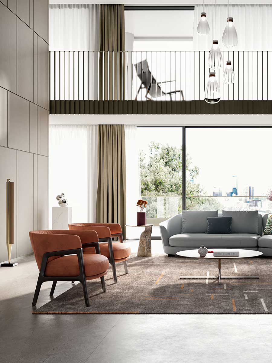 Duo Lounge Armchair