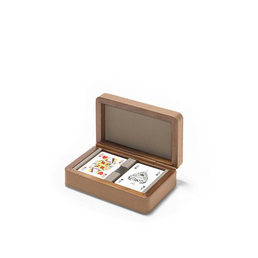 Games collection | Cards wooden box