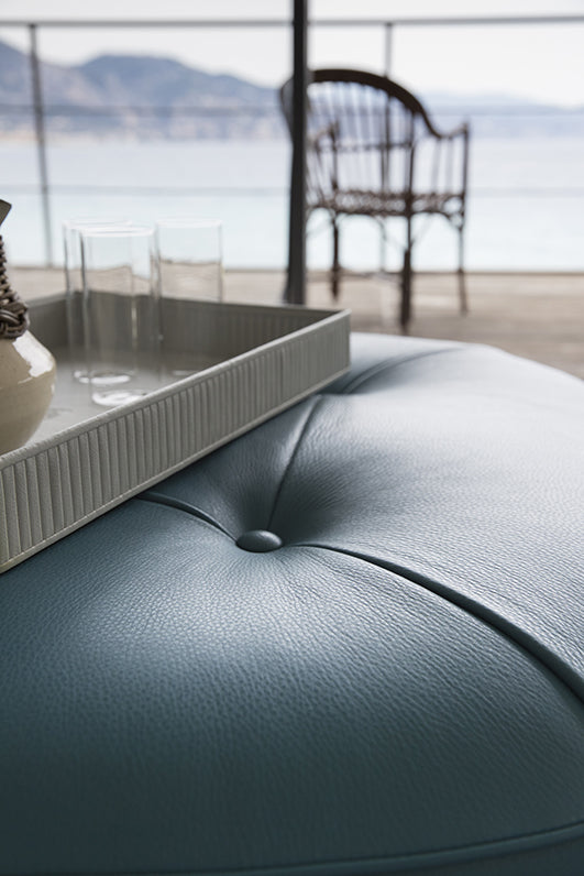 poltrona frau lepli 106x106 ottoman