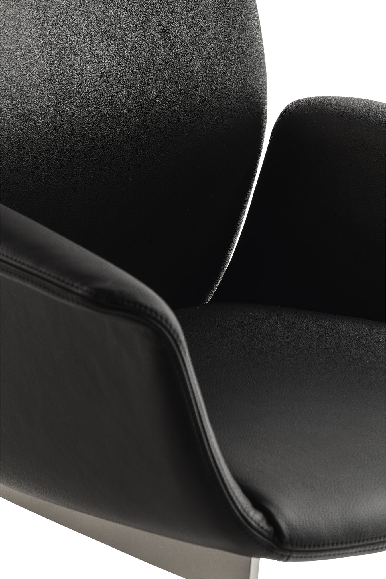 poltrona frau downtown conference cantilever chair