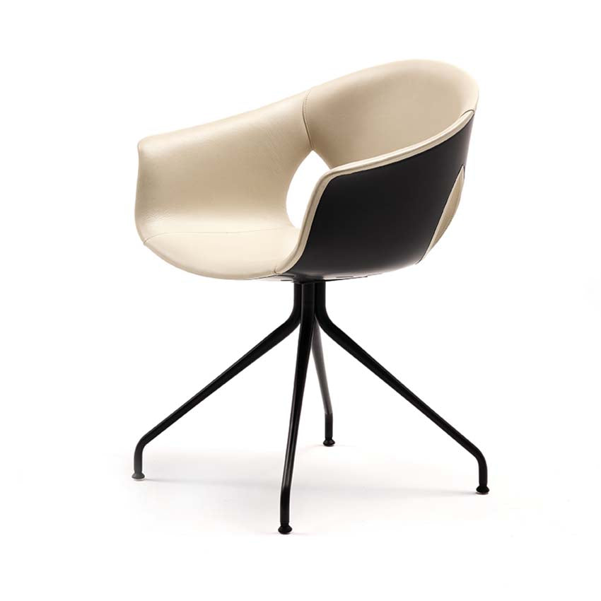 Ginger Ale 4 Spokes Small Armchair