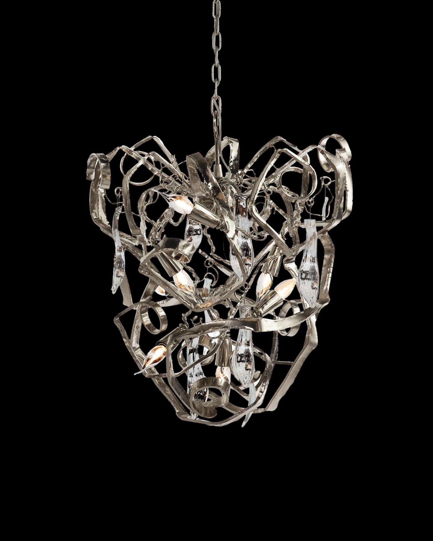 Delphinium Chandelier Conical