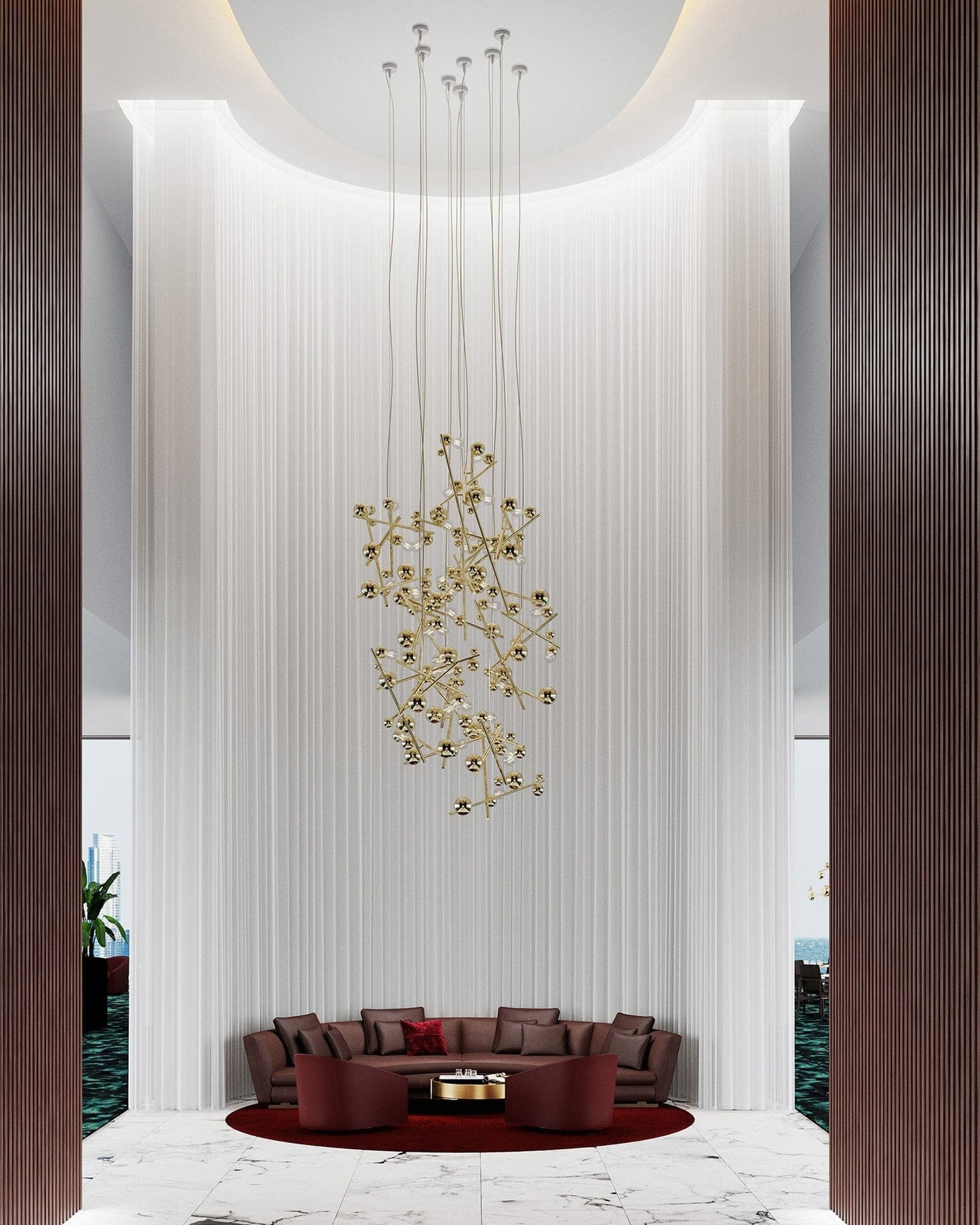 Galaxy Chandelier Round