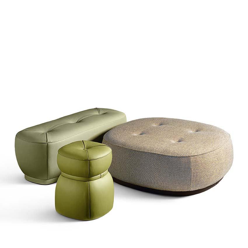Leplì Ottoman - 106X106Cm