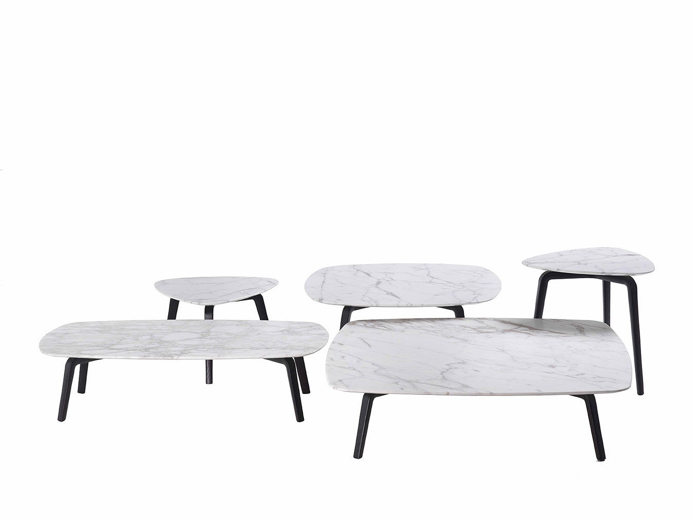 poltrona frau fiorile triangular small table