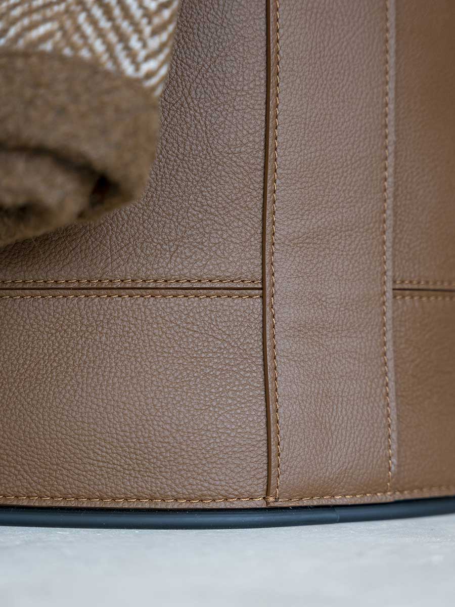 Leather Basket