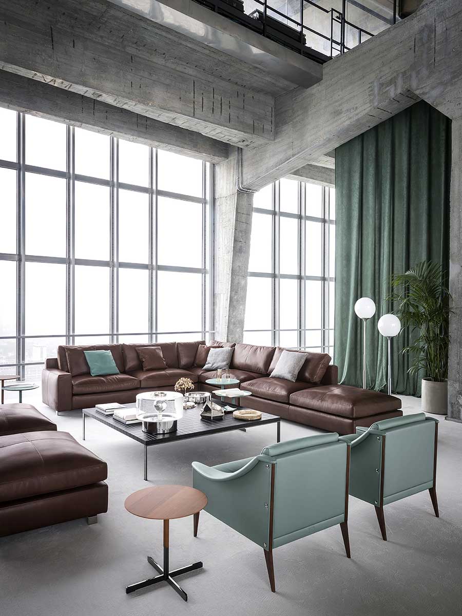 poltrona frau bob coffee table