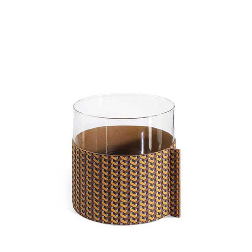Leather Pot Vase