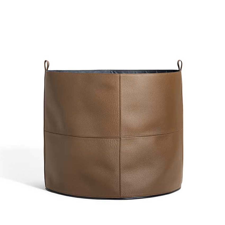 Leather Basket