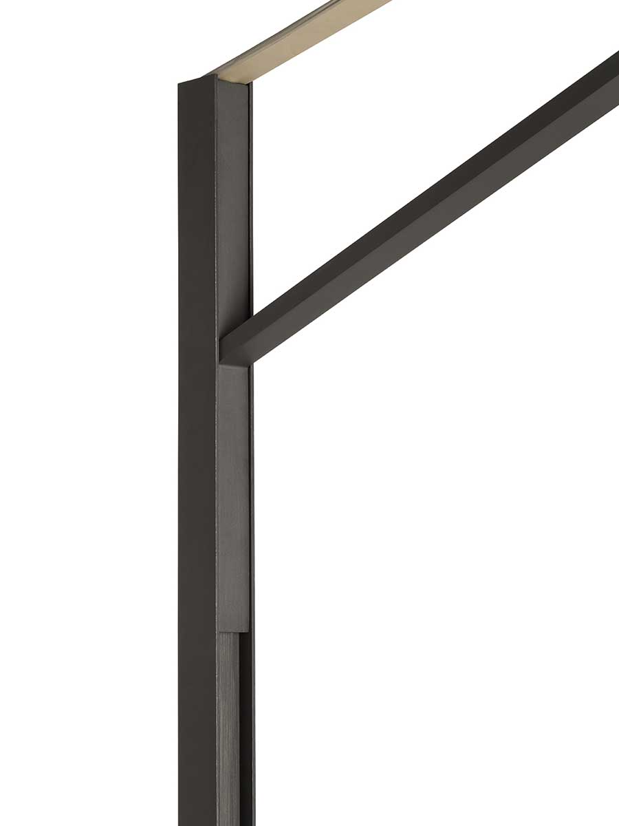 poltrona frau xi floor arm lamp