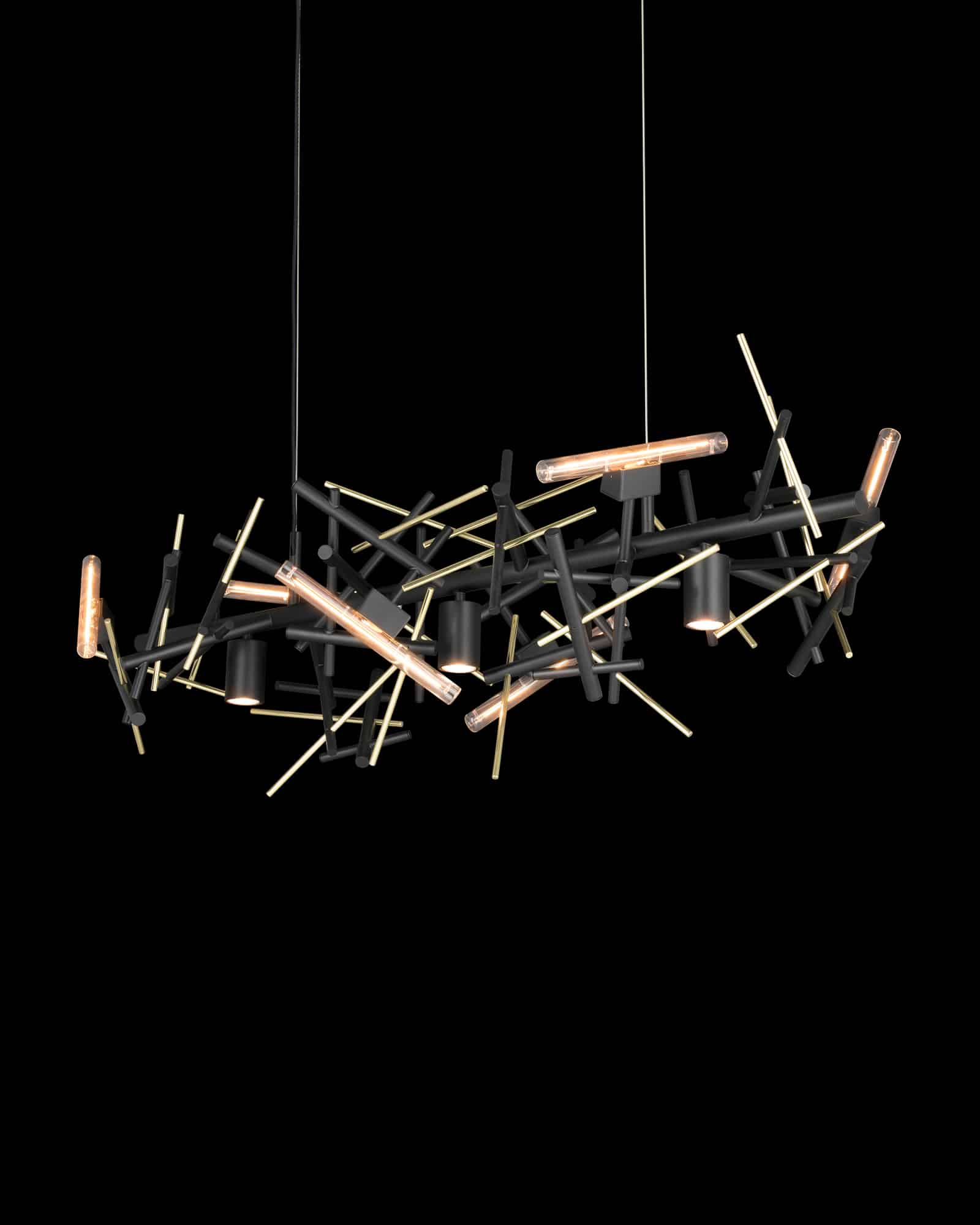 Linea Hanging Lamp Long