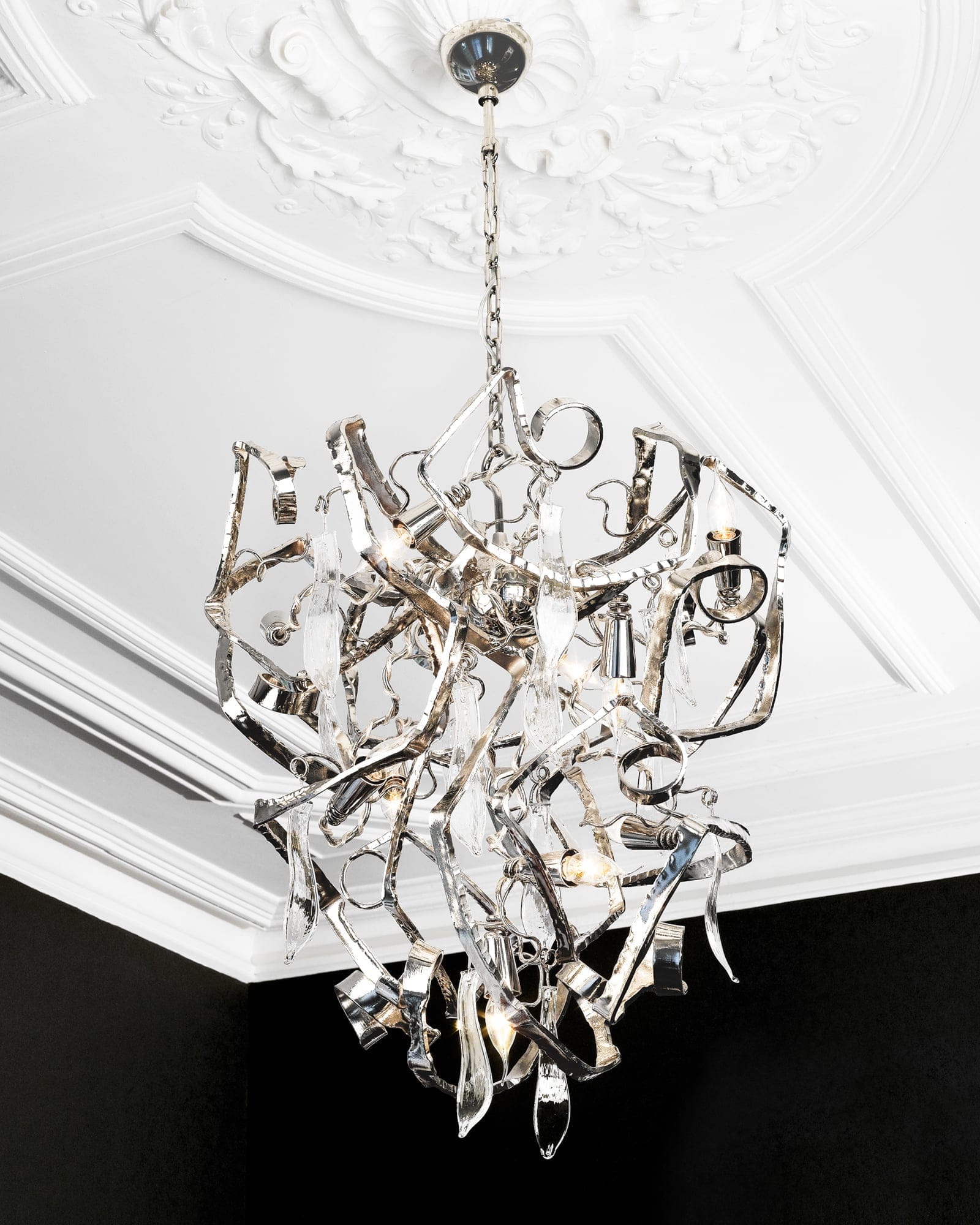 Delphinium Chandelier Conical