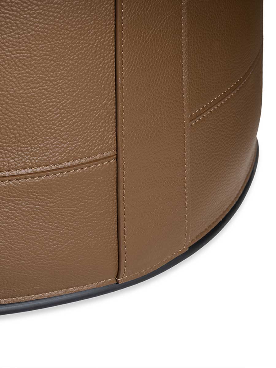 Leather Basket