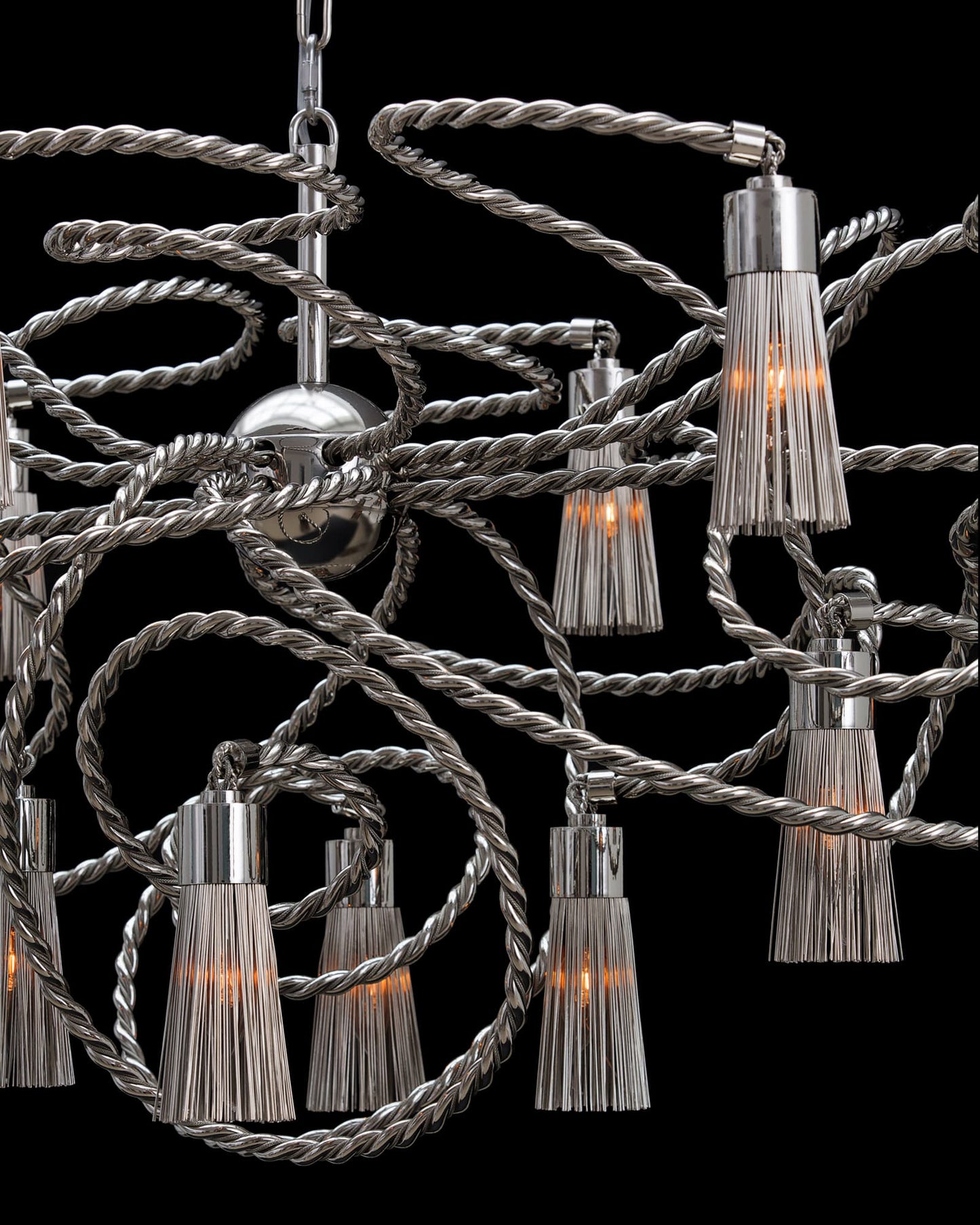 Sultans Of Swing Chandelier Oval