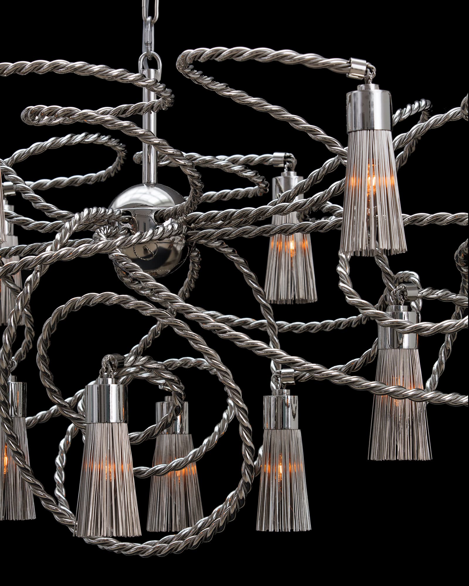 Sultans Of Swing Chandelier Oval