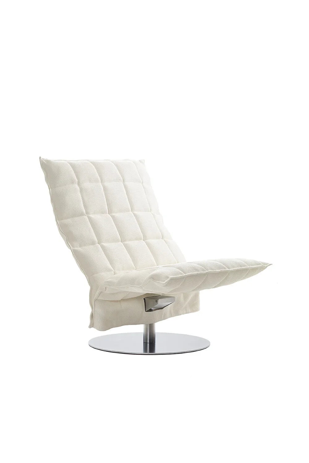 Wide Swivel k chair with plate base