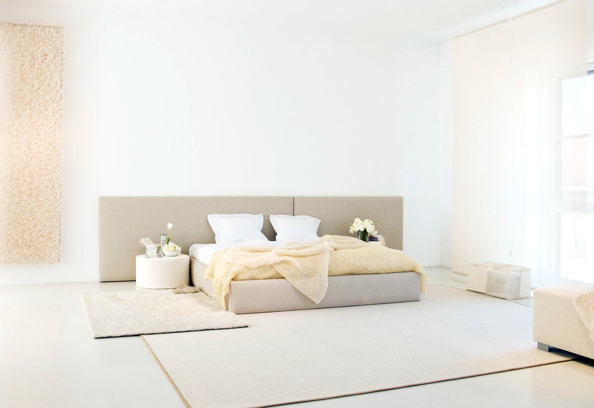 Quilted bed headboard