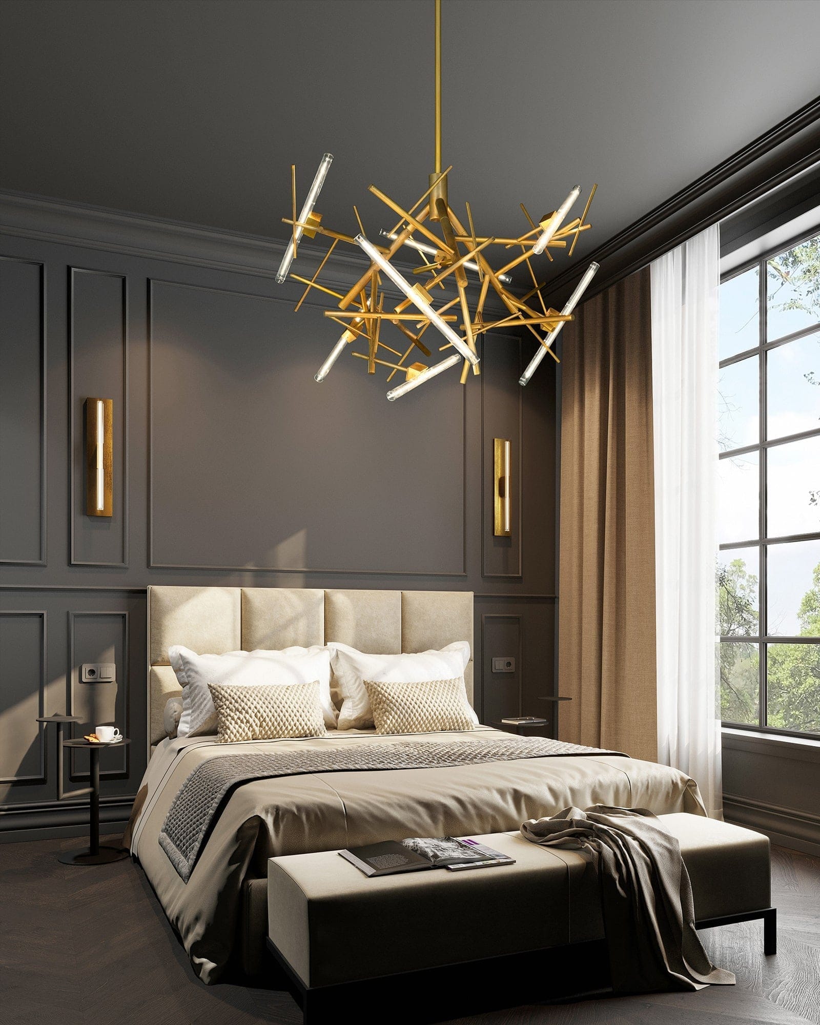 Linea Chandelier Round