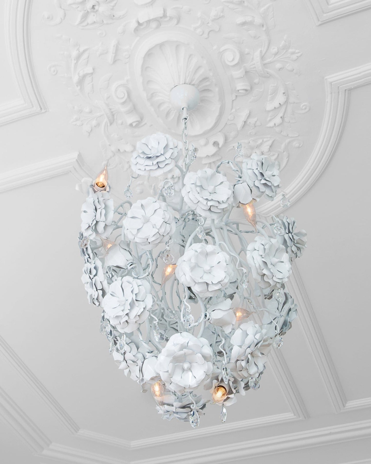 Love You Love You Not Chandelier Conical